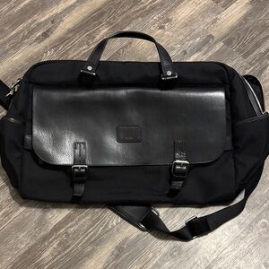 Tumi Black Duffel Bag